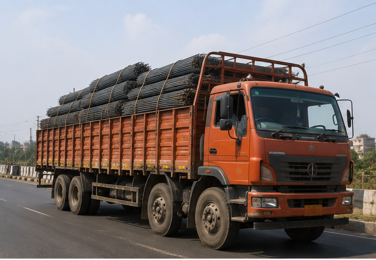 Construction material transport